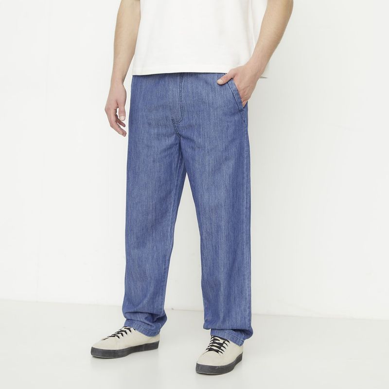 BEARCLIFF - Jean 100% Algodón Baggy Fit Hombre Bearcliff