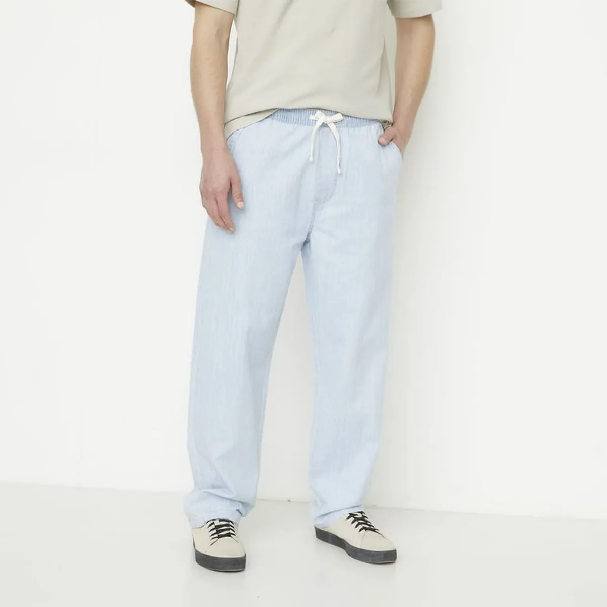 BEARCLIFF - Jean 100% Algodón Baggy Fit Hombre Bearcliff