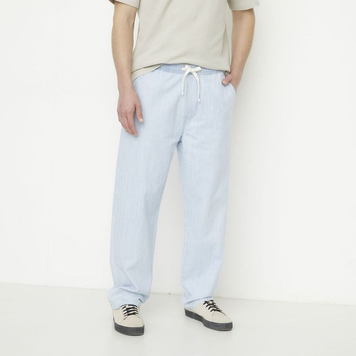BEARCLIFF - Jean 100% Algodón Baggy Fit Hombre Bearcliff