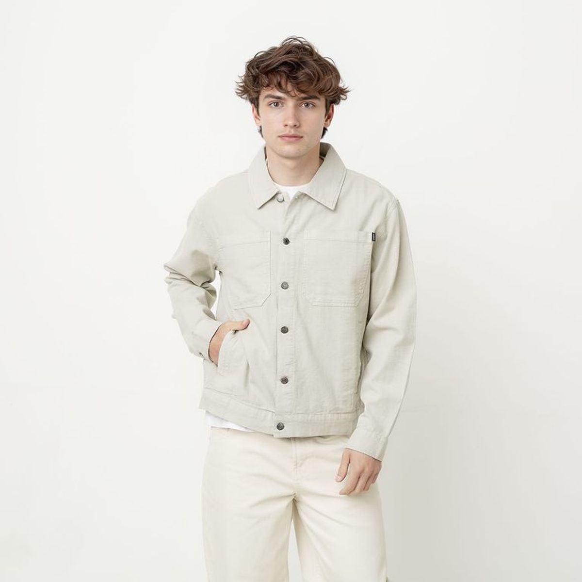 BEARCLIFF - Casaca 100% Algodón Casual Hombre Bearcliff