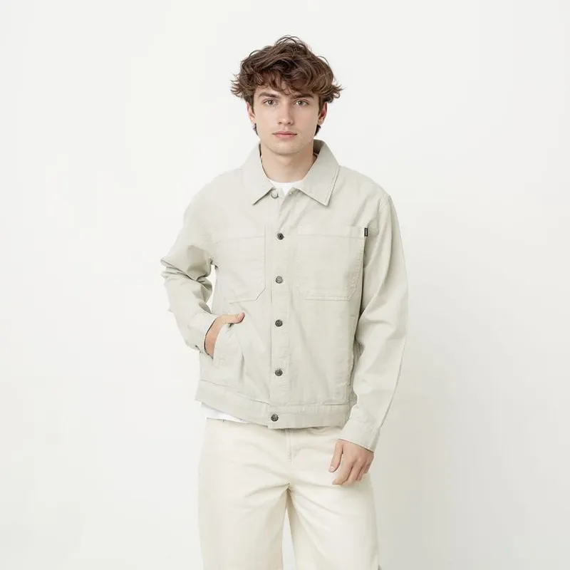 BEARCLIFF - Casaca 100% Algodón Casual Hombre Bearcliff