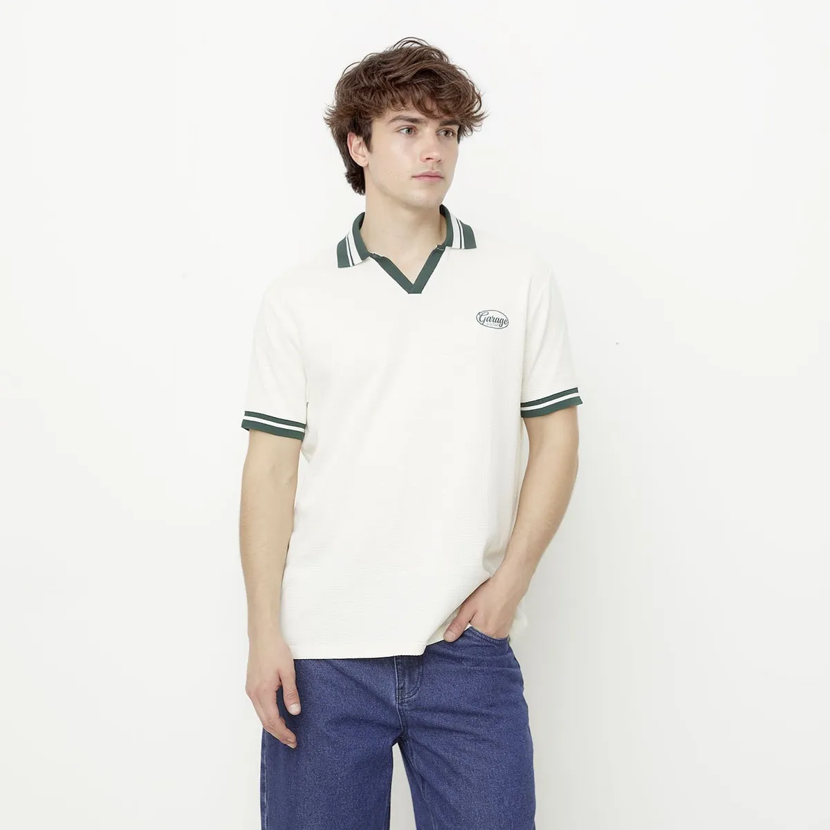 BEARCLIFF - Polo Algodón Casual Regular Fit Hombre Bearcliff