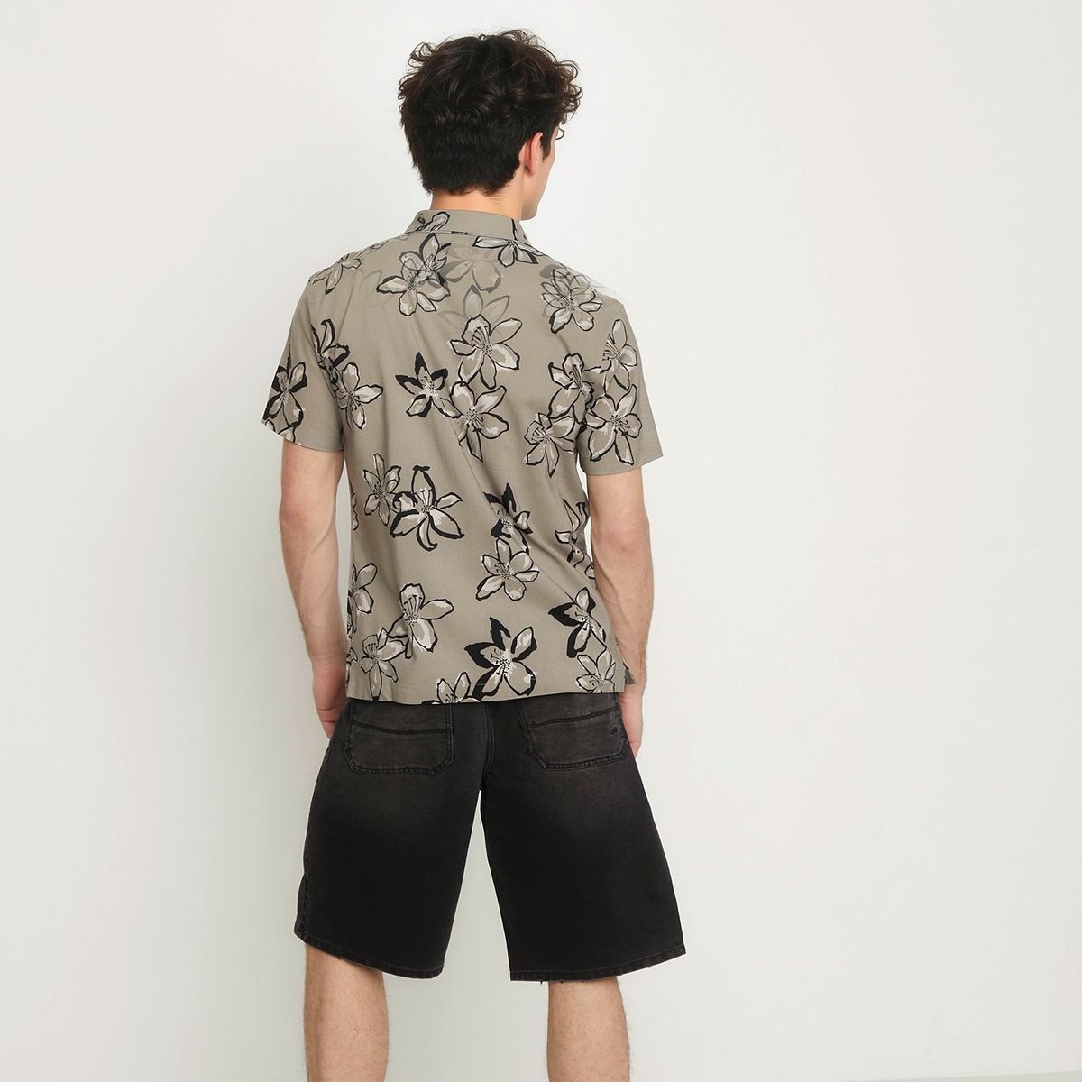 BEARCLIFF - Camisa Algodón Regular Fit Hombre Starter