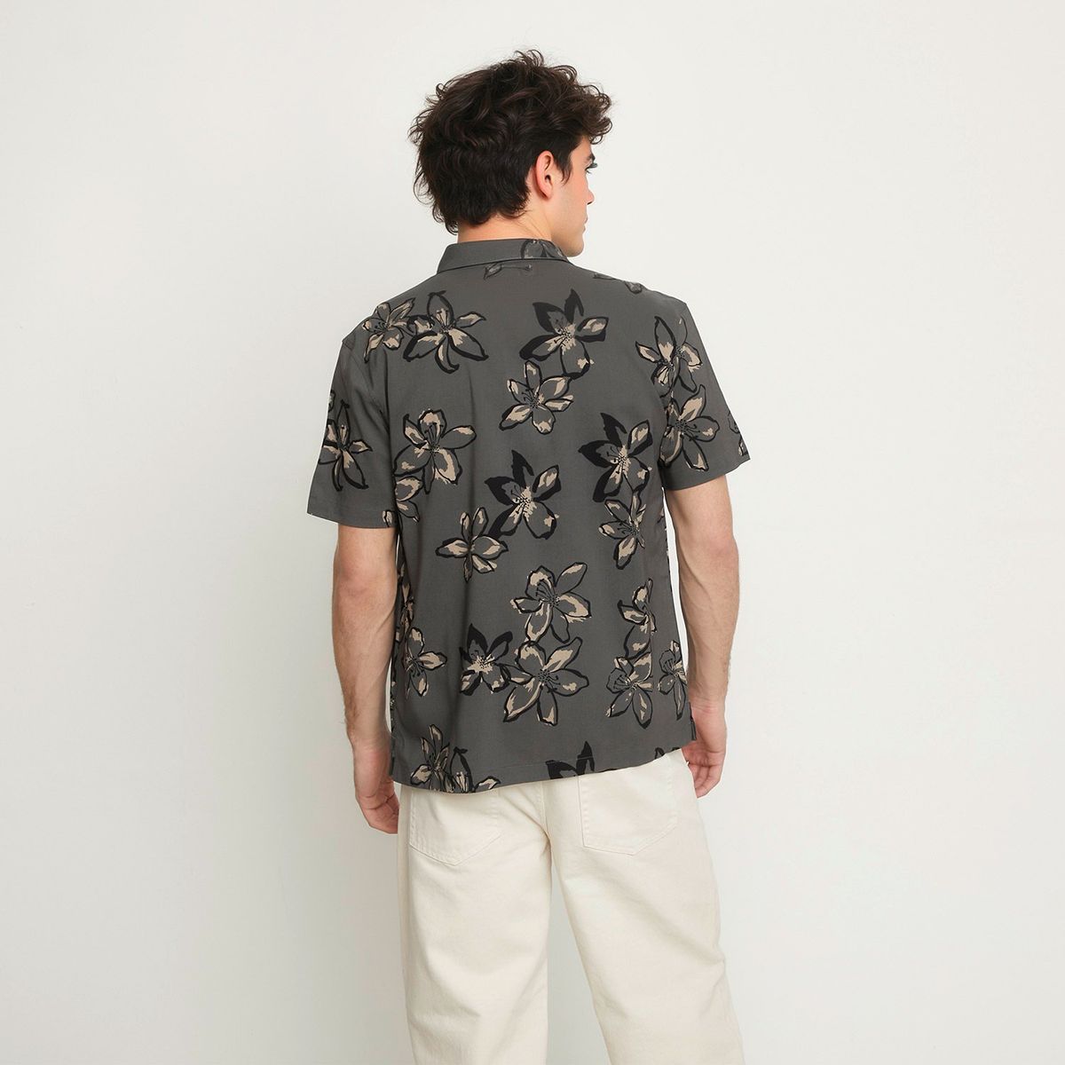 BEARCLIFF - Camisa Algodón Regular Fit Hombre Starter