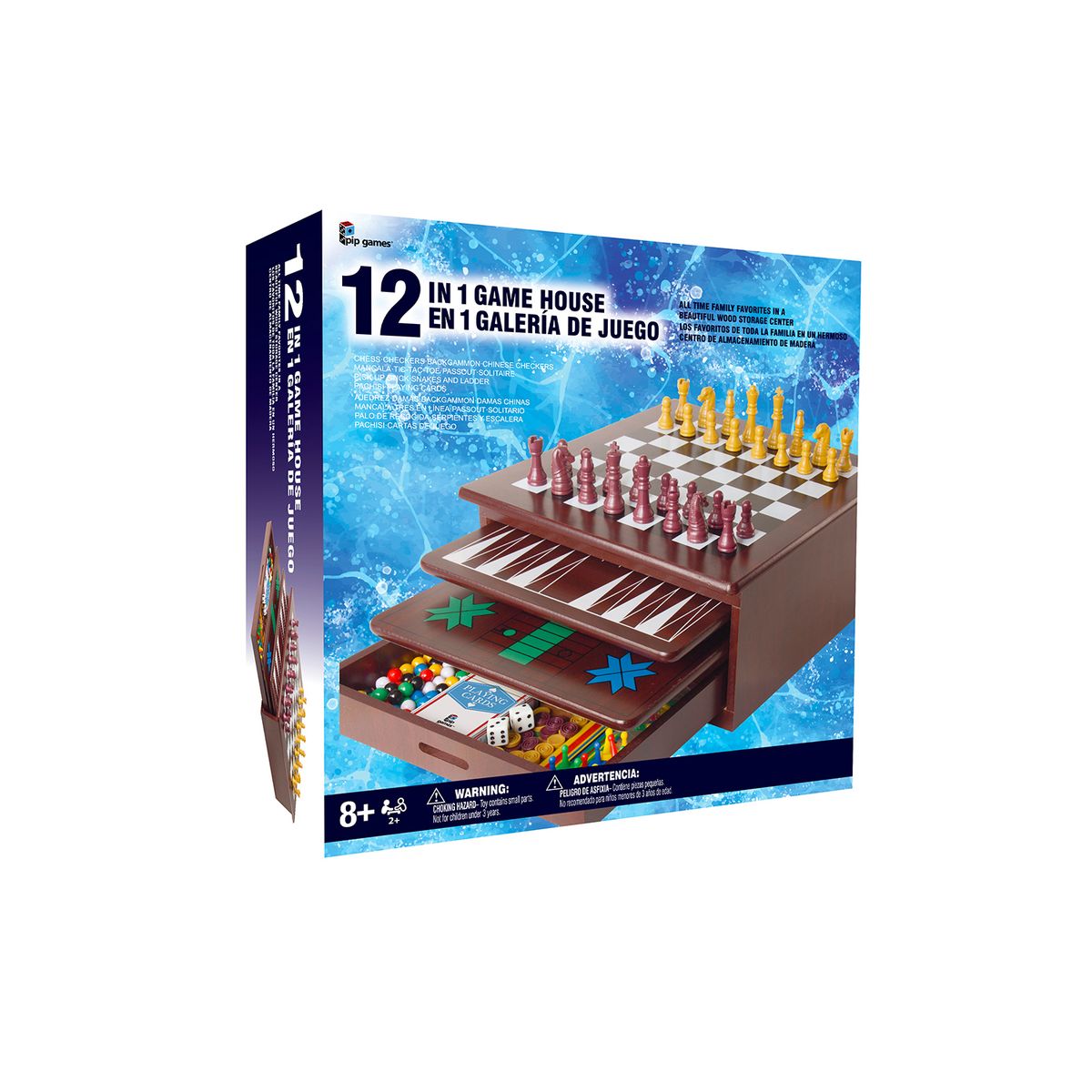  - Juego De Mesa 12 Juegos En 1