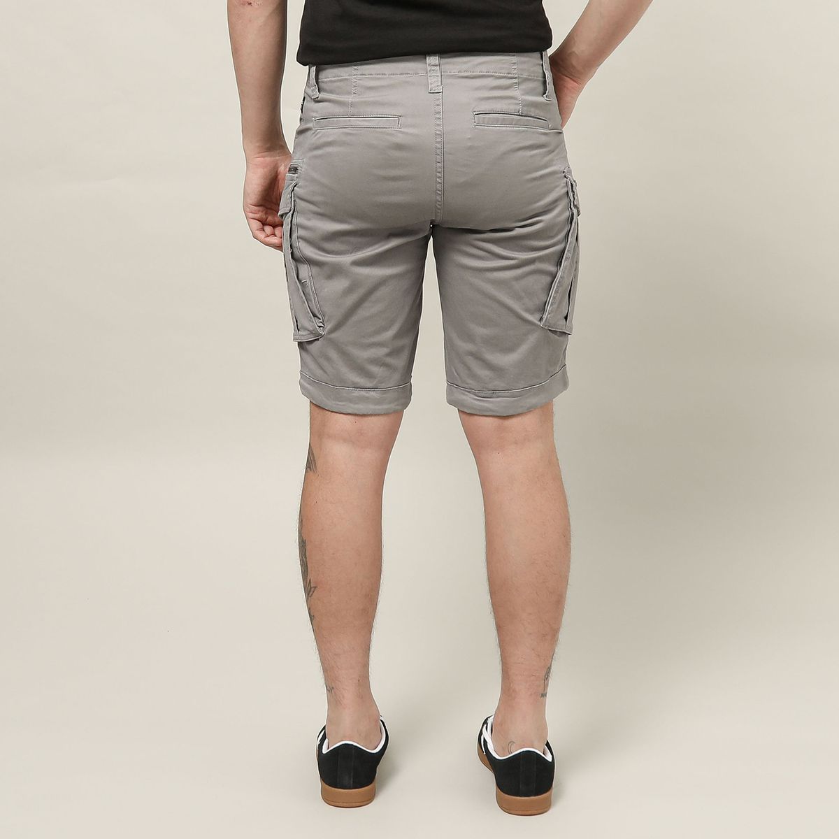 MOSSIMO - Short Jean Cargo Fit Hombre Mossimo
