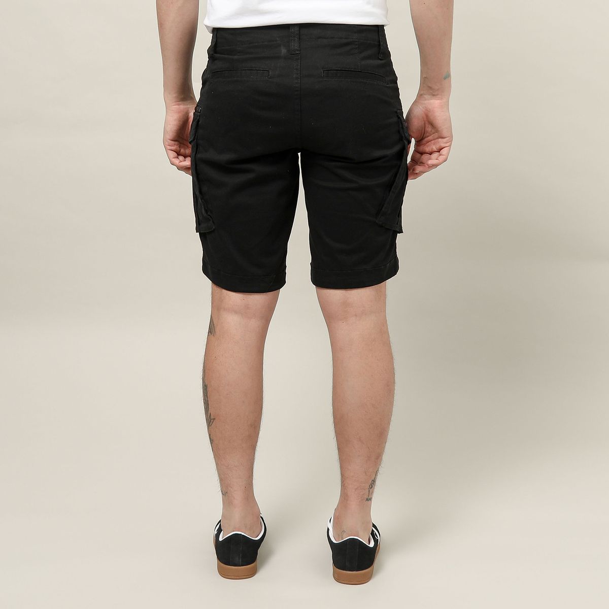 MOSSIMO - Short Jean Cargo Fit Hombre Mossimo