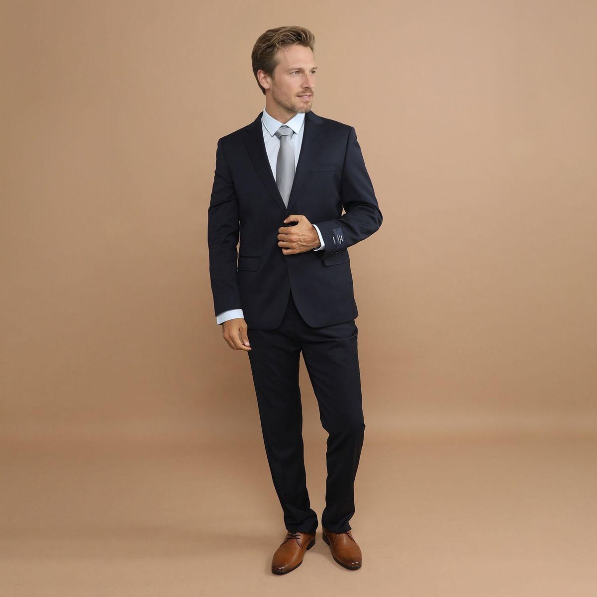 LA MARTINA - Terno Lana Slim Fit Hombre La Martina
