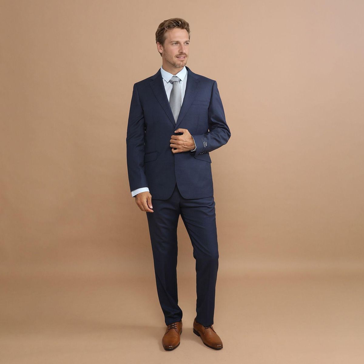 LA MARTINA - Terno Lana Slim Fit Hombre La Martina