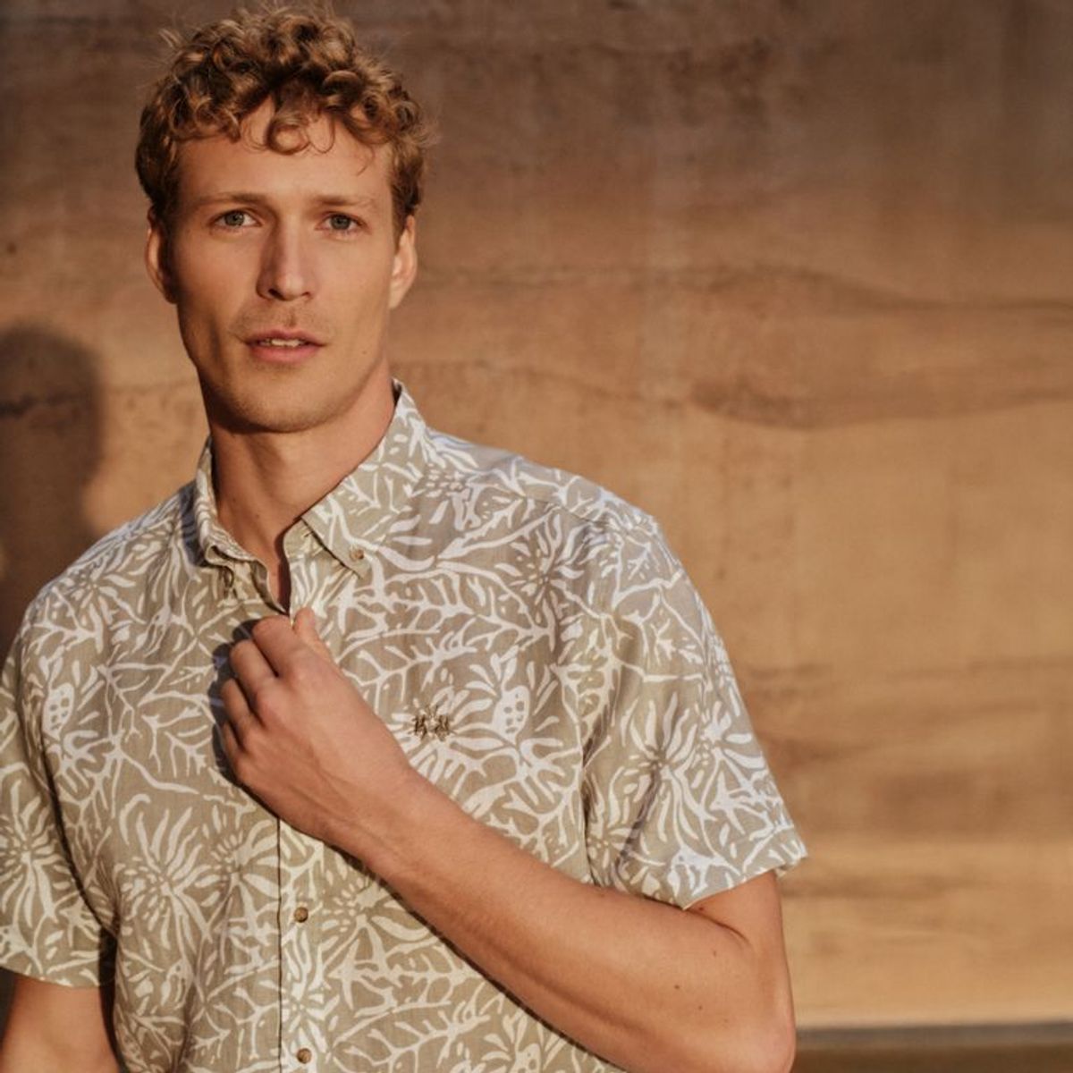 LA MARTINA - Camisa 100% Lino Casual Regular Fit Hombre La Martina