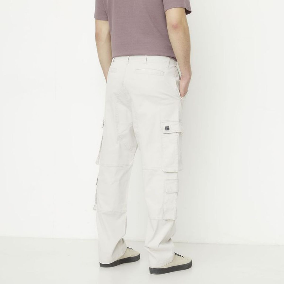 BEARCLIFF - Pantalón Algodón Cargo Fit Casual Hombre Bearcliff