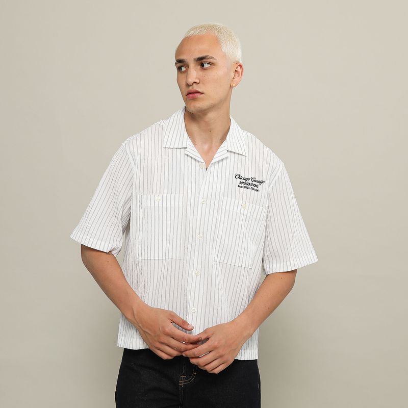 BEARCLIFF - Camisa Boxy Fit Hombre Bearcliff