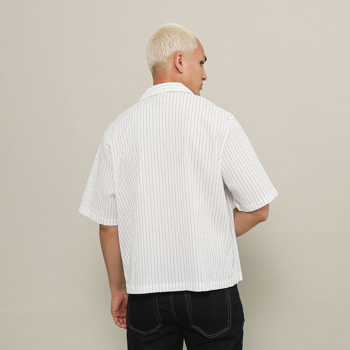 BEARCLIFF - Camisa Boxy Fit Hombre Bearcliff