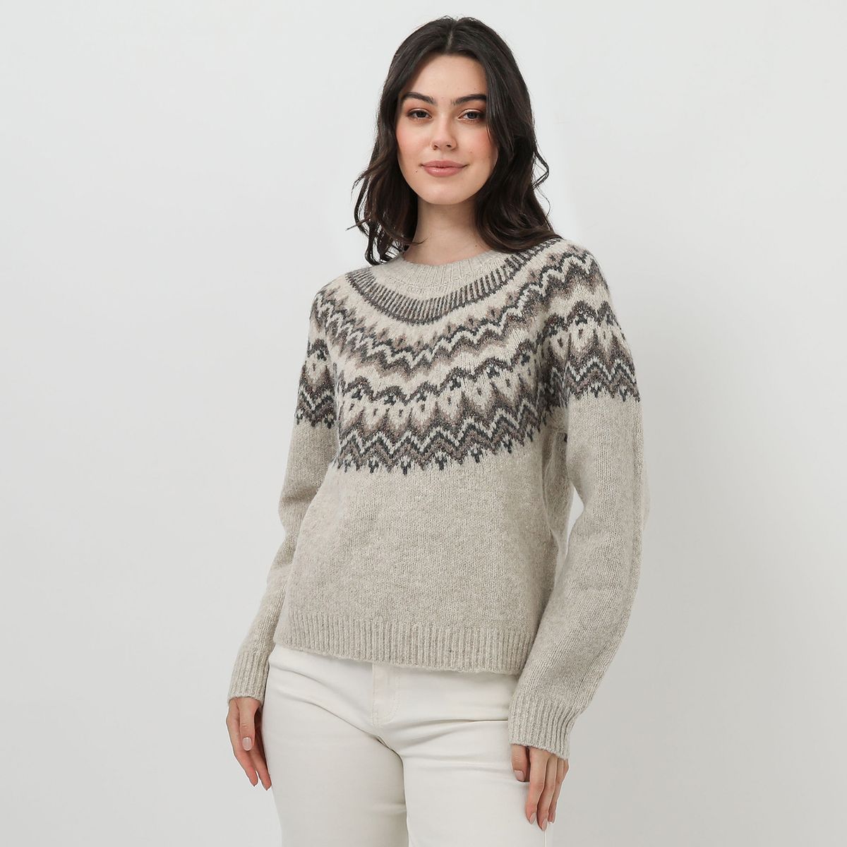 UNIVERSITY CLUB - Chompa Manga Larga Mujer University Club