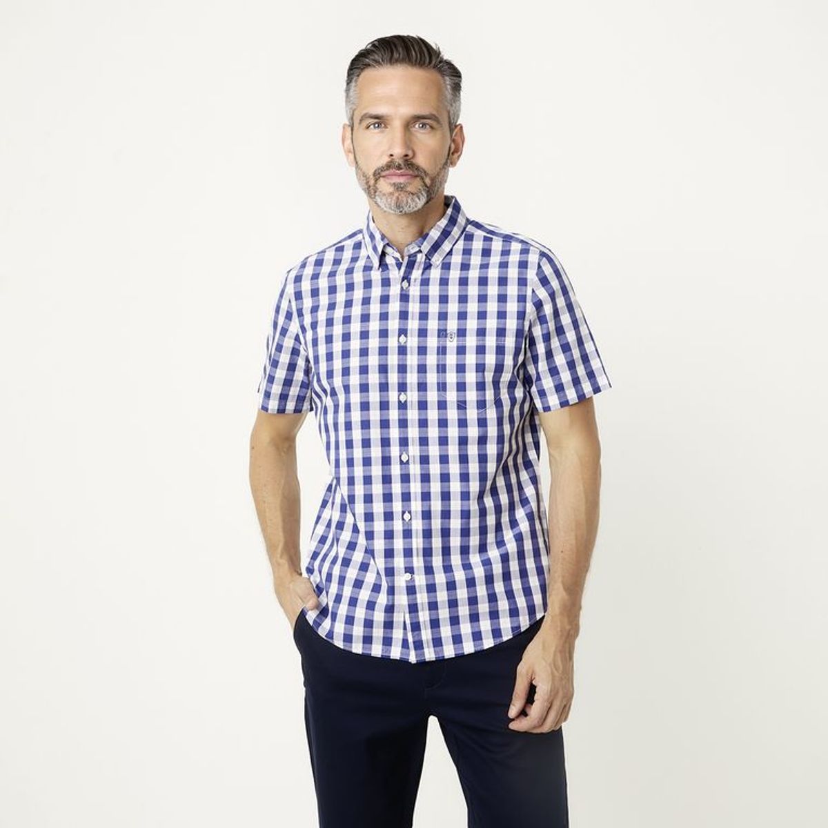 CHRISTIAN LACROIX - Camisa Casual Regular Fit Hombre Christian Lacroix