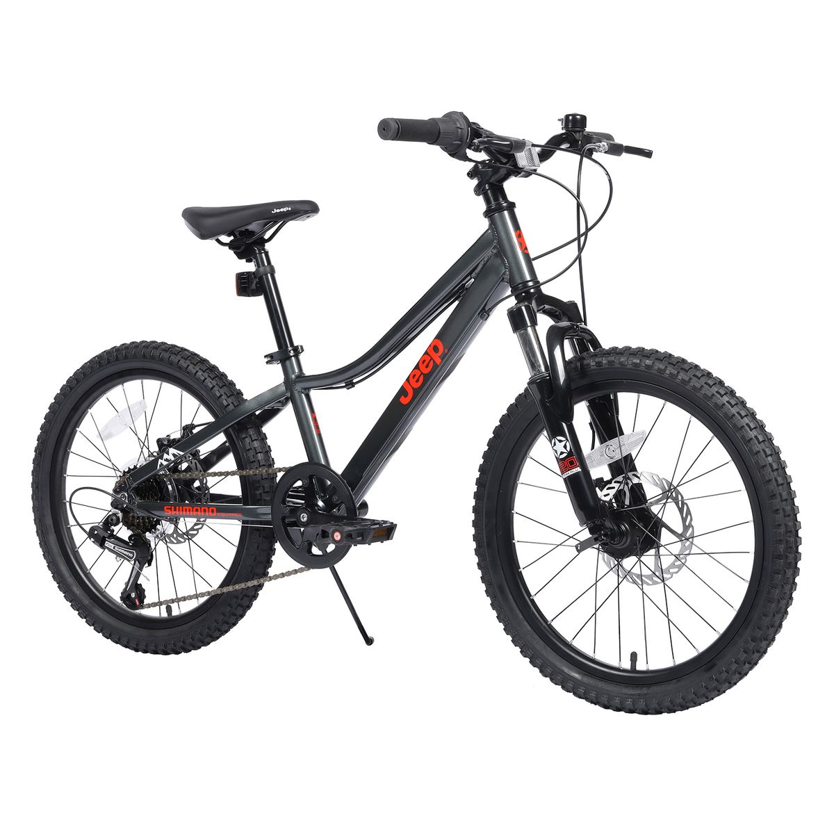 JEEP - Bicicleta Infantil Montañera Aluminio Makalu Aro 20 Jeep