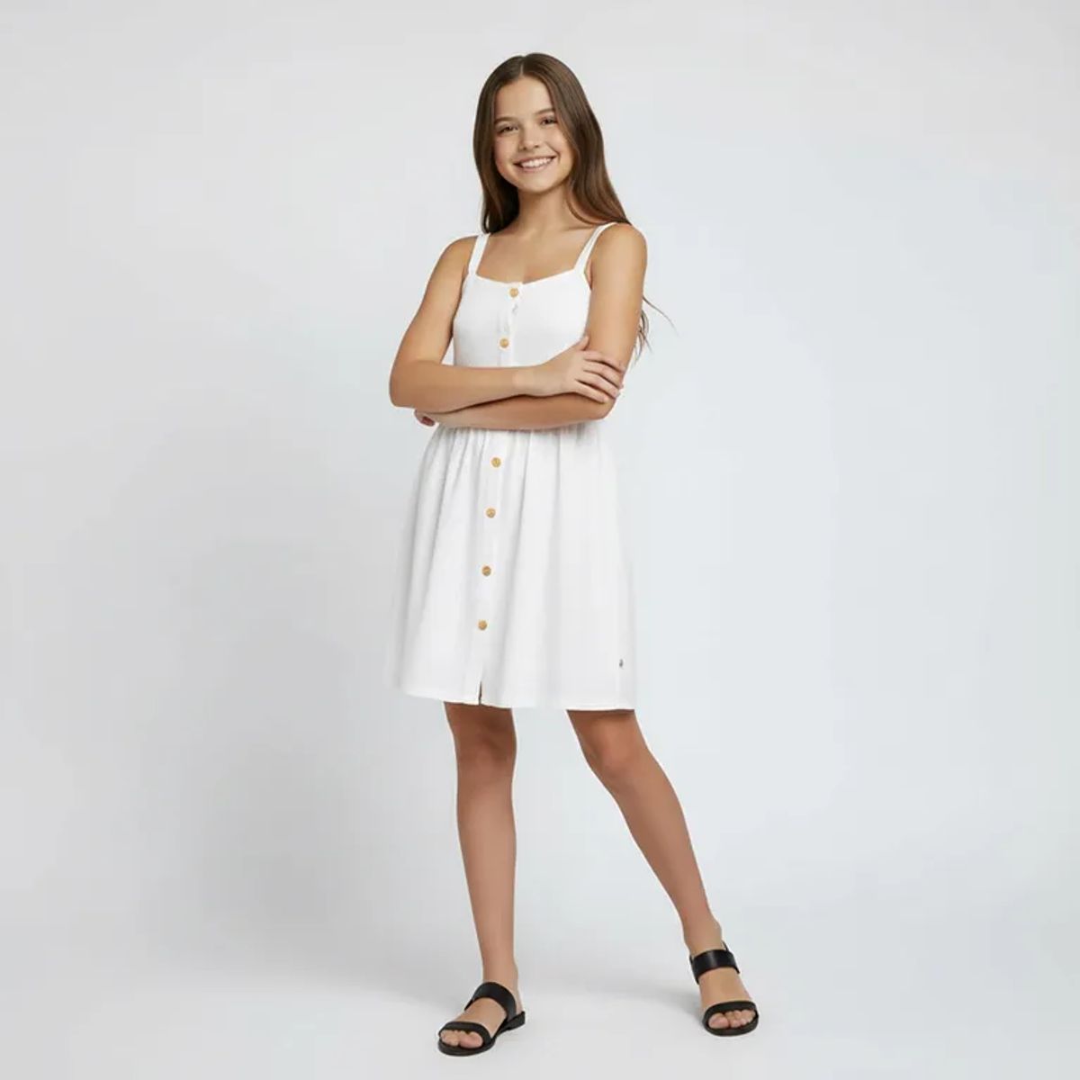 ELEVEN - Vestido Niña Algodón Eleven