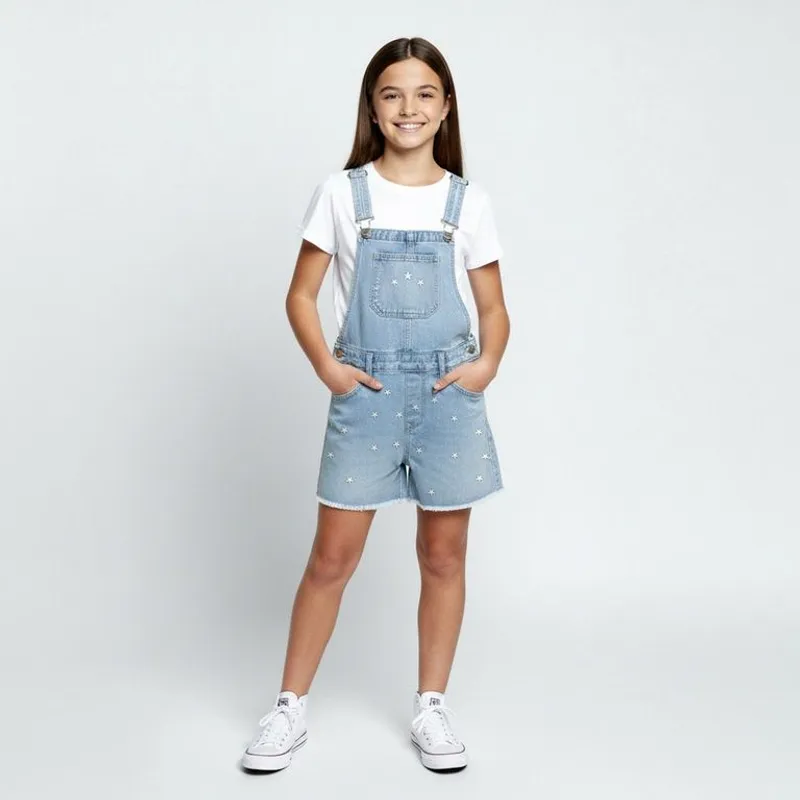 ELEVEN - Overol Niña Algodón Eleven