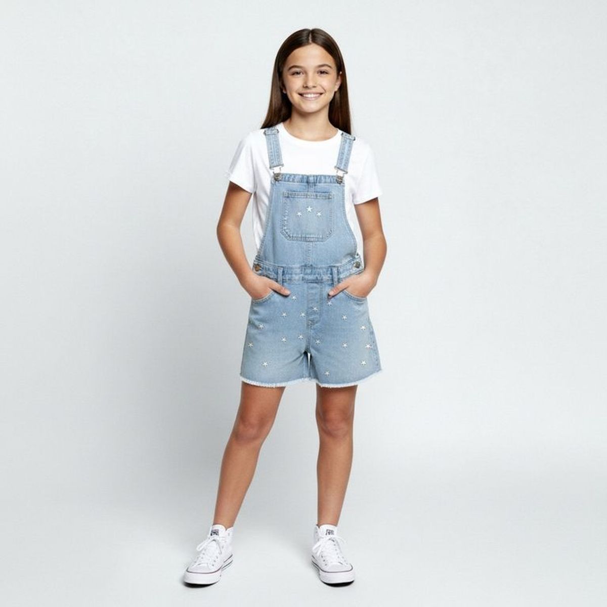 ELEVEN - Overol Niña Algodón Eleven