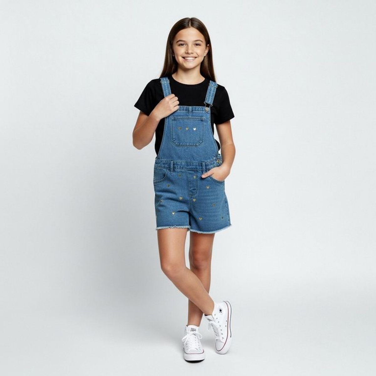 ELEVEN - Overol Niña Algodón Eleven