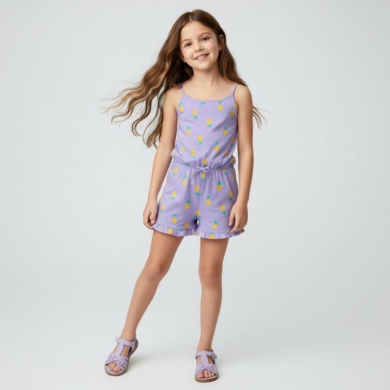 YAMP - Vestido Niña Algodón Yamp