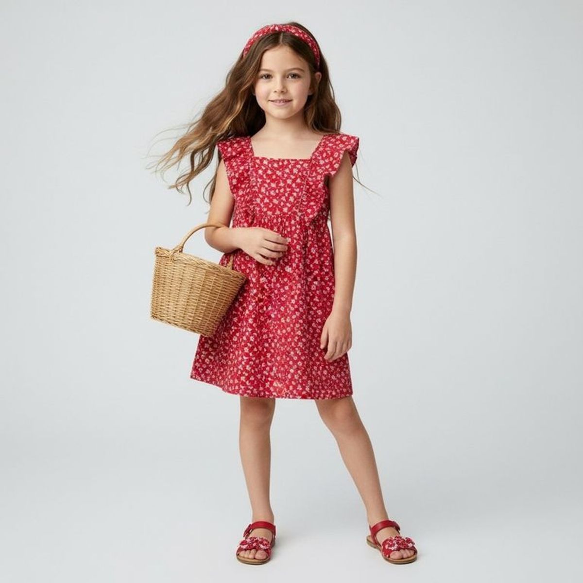 YAMP - Vestido Niña Algodón Yamp