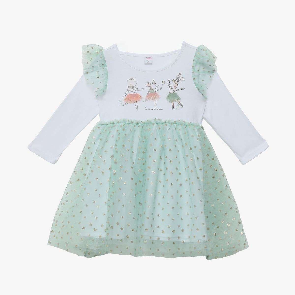 YAMP - Vestido Niña Algodón Yamp