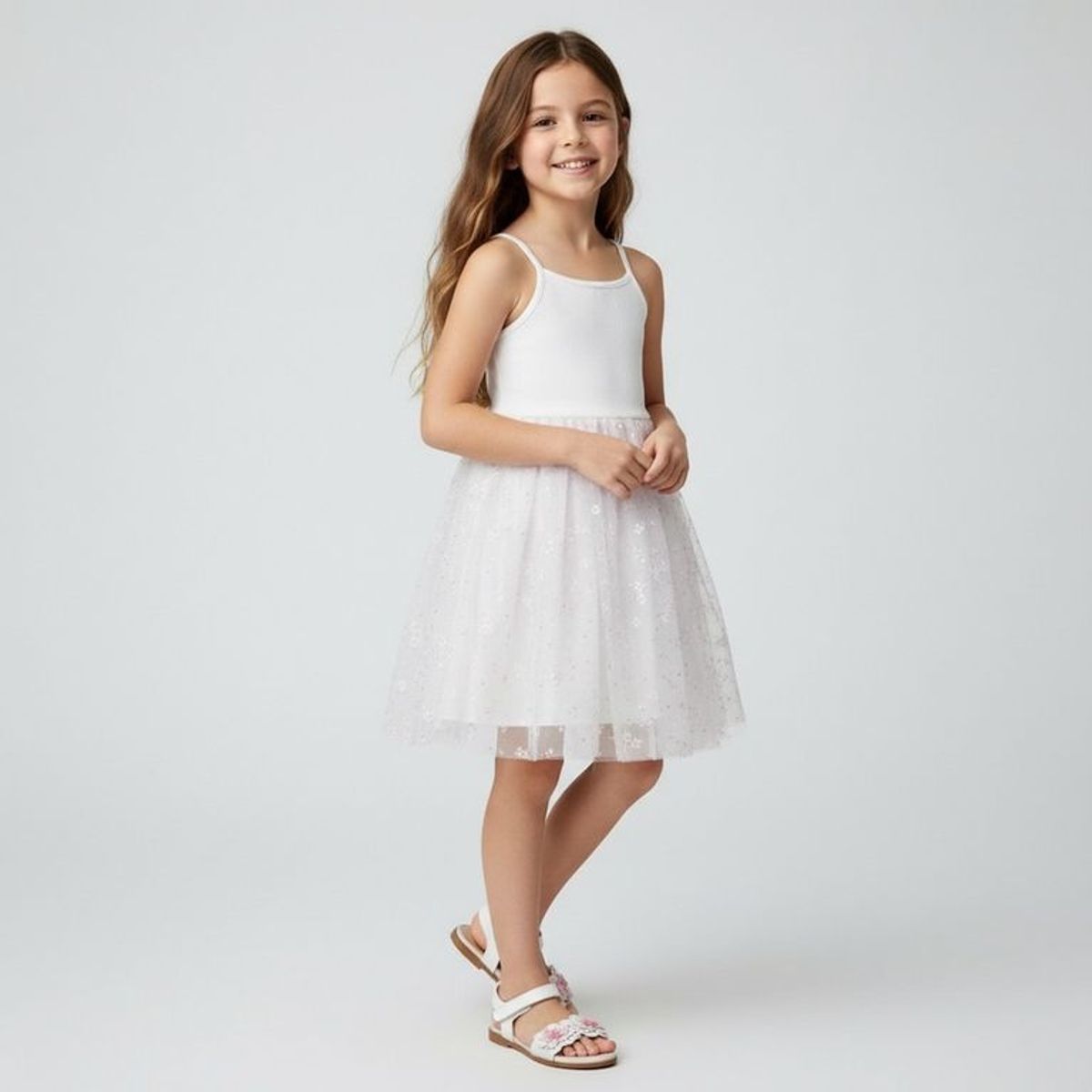 YAMP - Vestido Niña Algodón Yamp