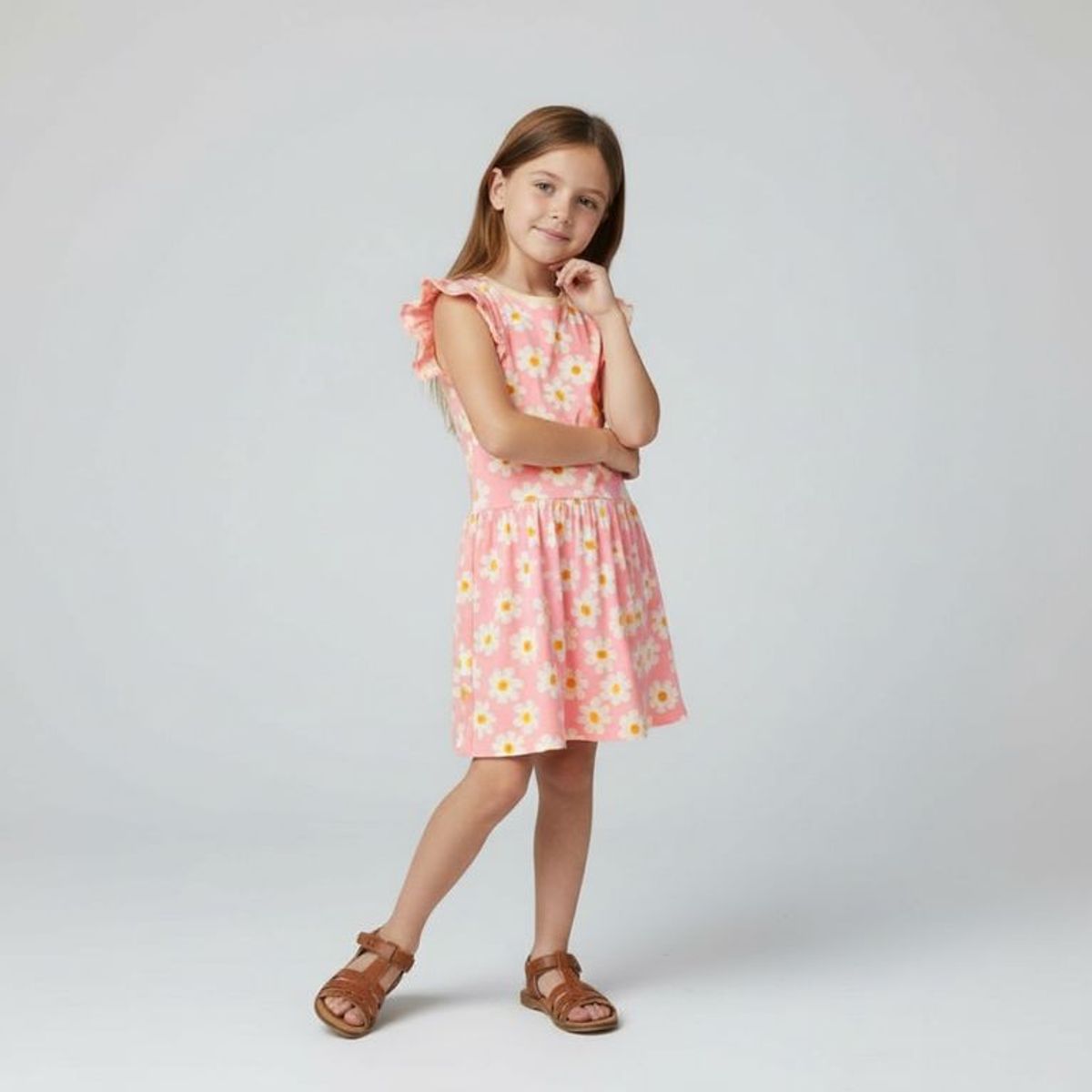 YAMP - Vestido Niña Algodón Yamp