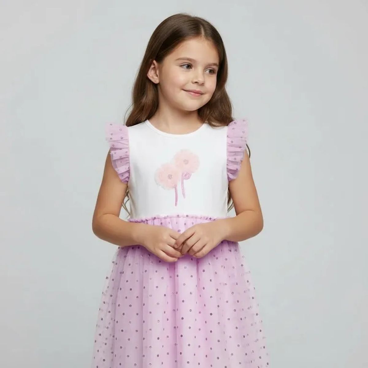 YAMP - Vestido Niña Algodón Yamp