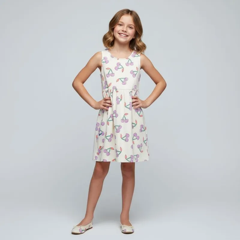 YAMP - Vestido Niña Algodón Yamp