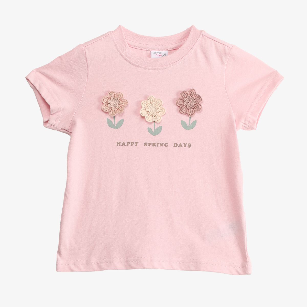 YAMP - Polo Niña Pack X2 Manga Corta Algodón Yamp