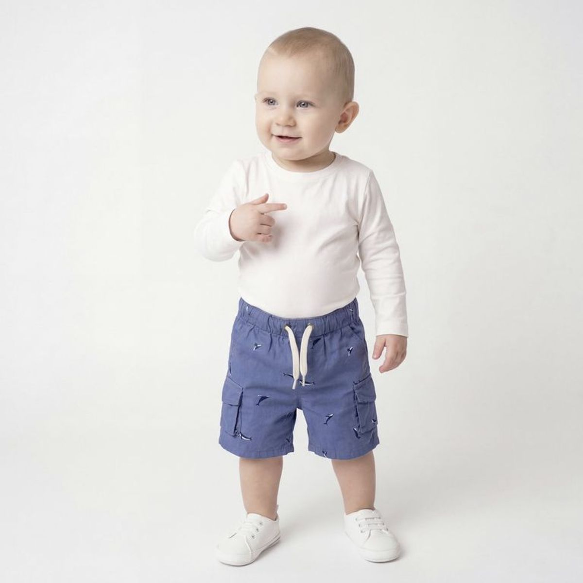 YAMP - Short Bebé Niño Algodón Yamp