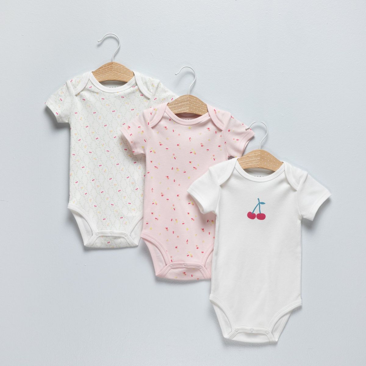 YAMP - Body Bebé Niña Pack X3 Algodón Yamp