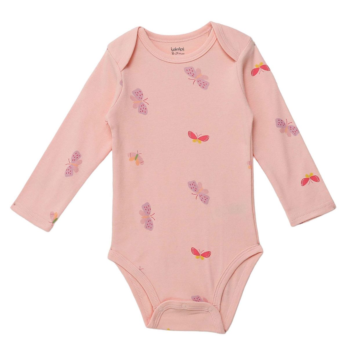 YAMP - Body Bebé Niña Pack X3 Algodón Yamp