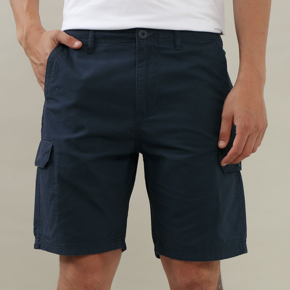 DOO AUSTRALIA - Short Jean 100% Algodón Casual Hombre Doo Australia