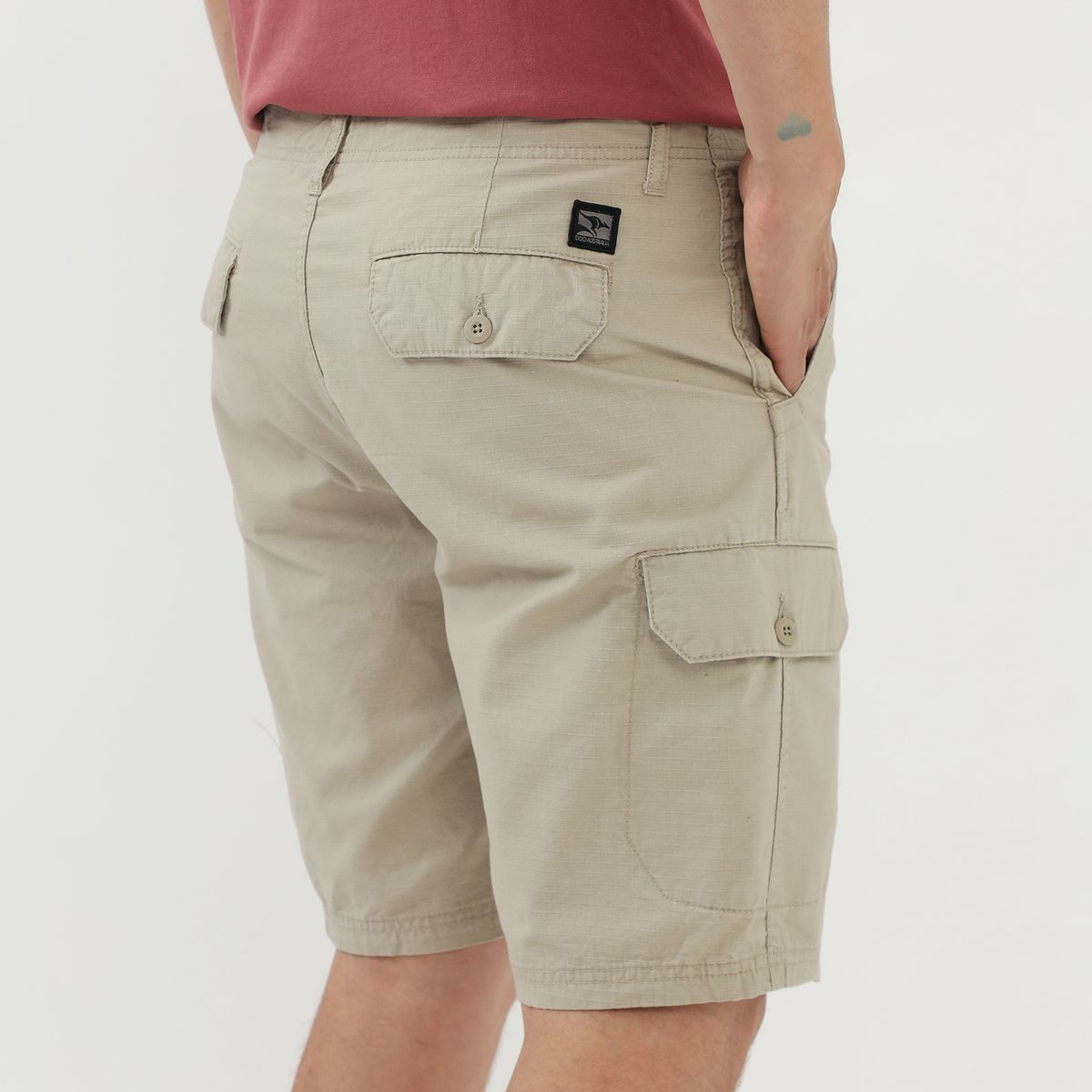 DOO AUSTRALIA - Short Jean 100% Algodón Casual Hombre Doo Australia