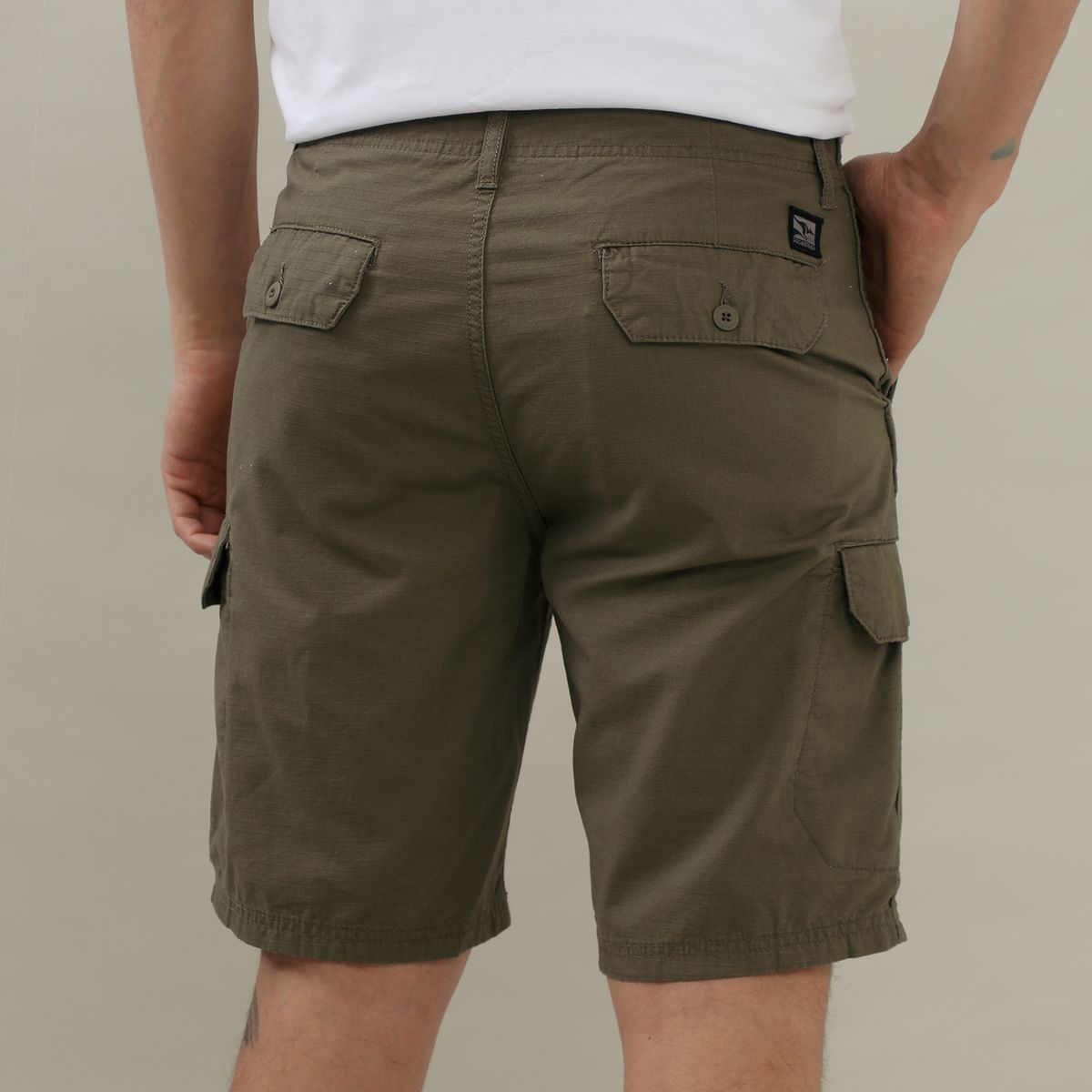 DOO AUSTRALIA - Short Jean 100% Algodón Casual Hombre Doo Australia