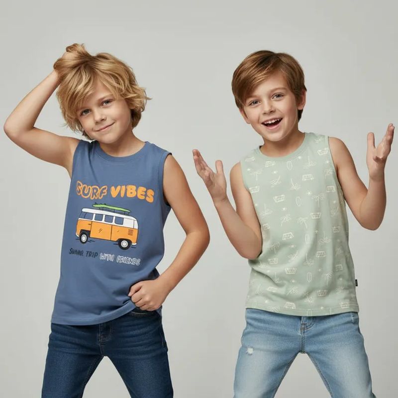 YAMP - Polo Niño Pack X2 Algodón Yamp