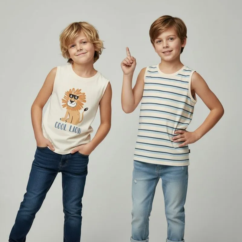 YAMP - Polo Niño Pack X2 Algodón Yamp