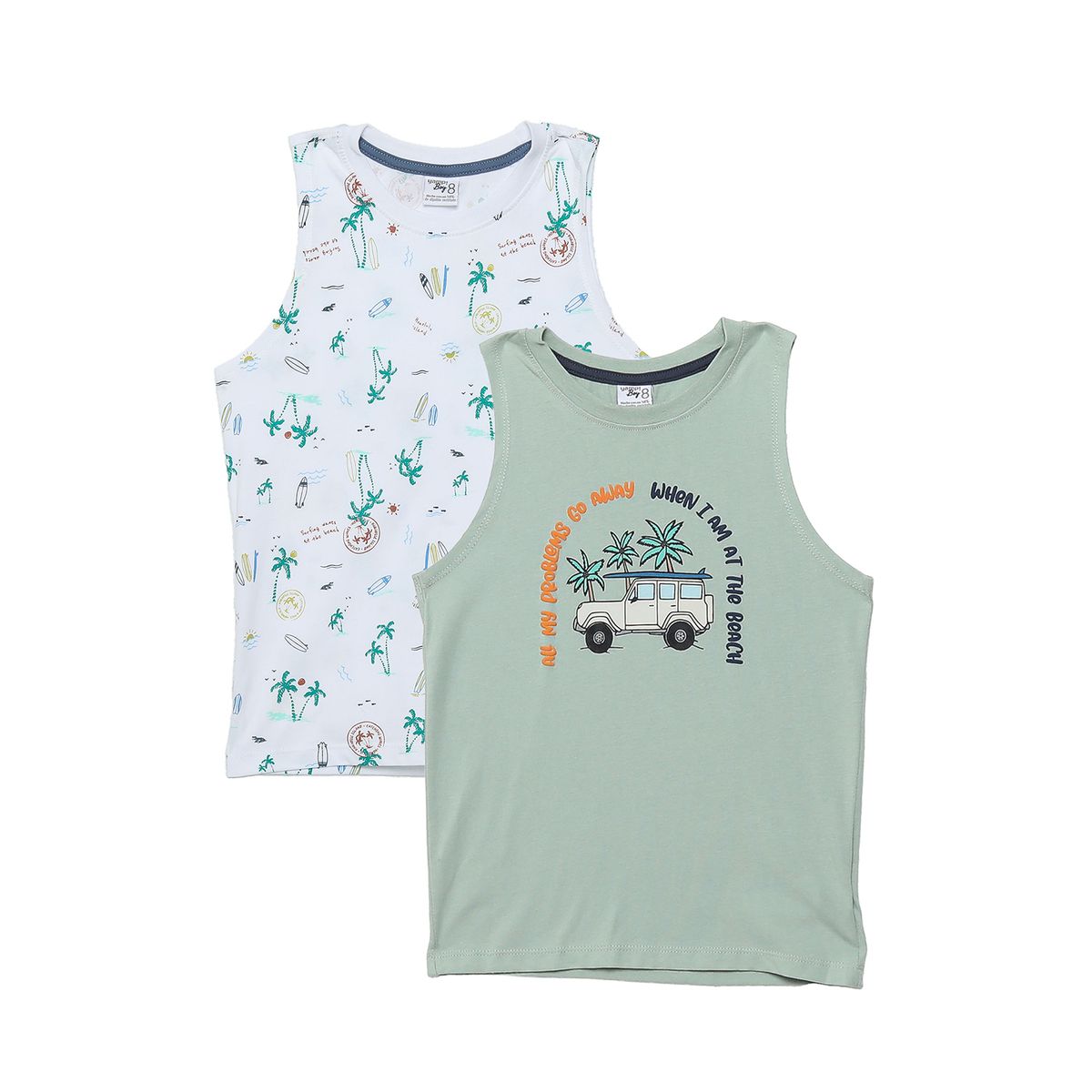 YAMP - Polo Niño Pack X2 Algodón Yamp