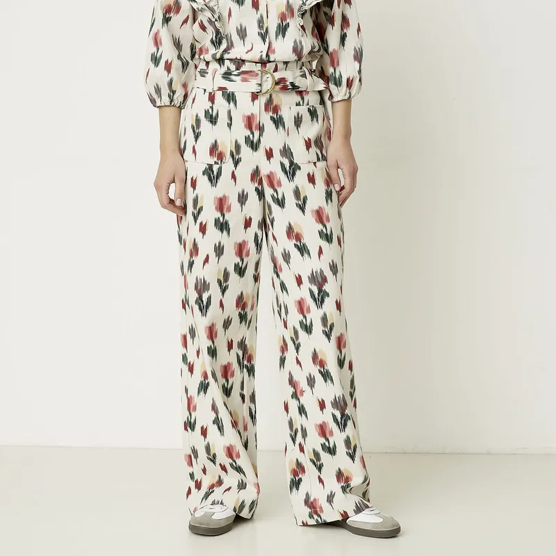 BASEMENT - Pantalón 100% Algodón Mujer Basement