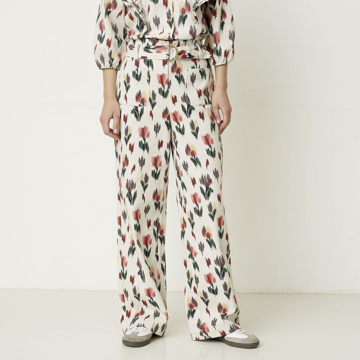 BASEMENT - Pantalón 100% Algodón Mujer Basement