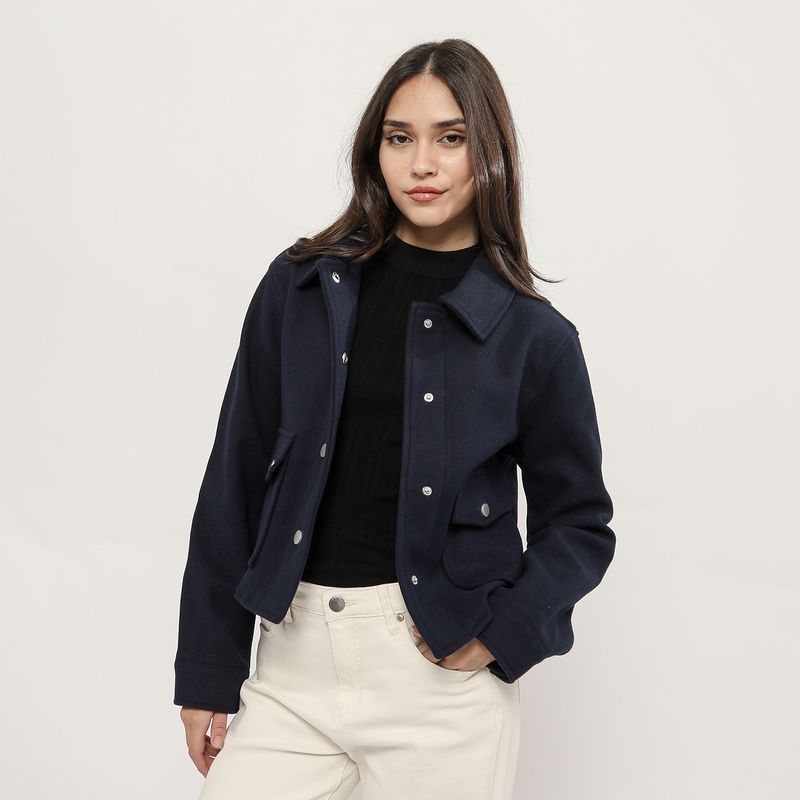 SYBILLA - Casaca Trucker Mujer Sybilla