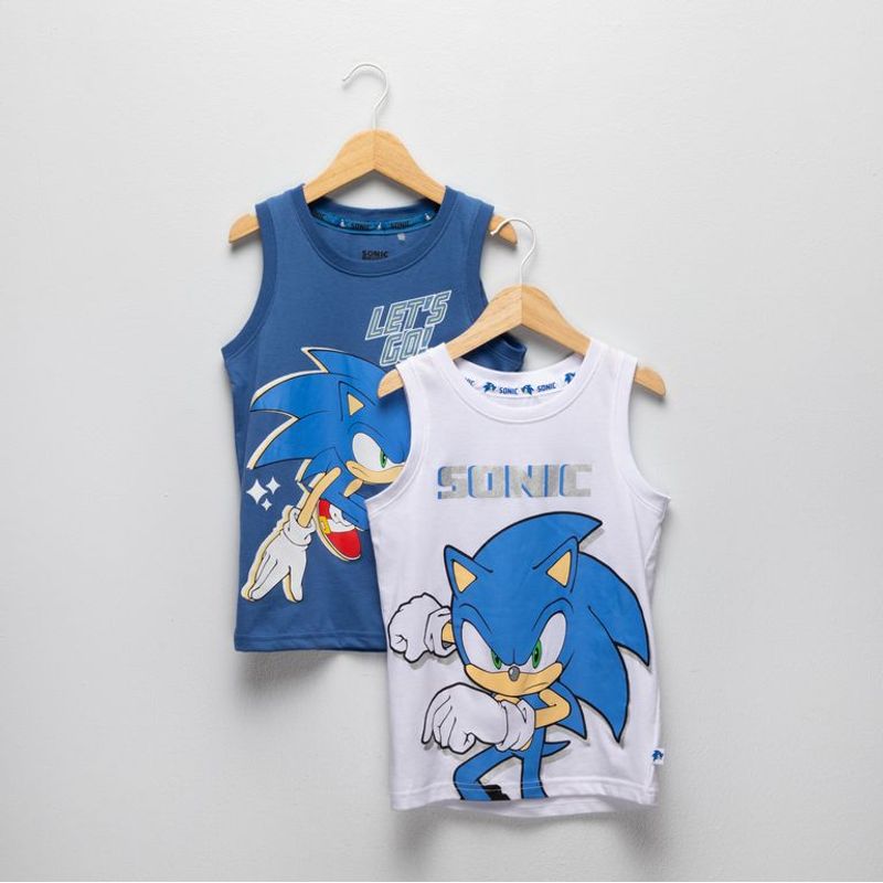 SONIC - Polo Niño Pack X2 Sonic