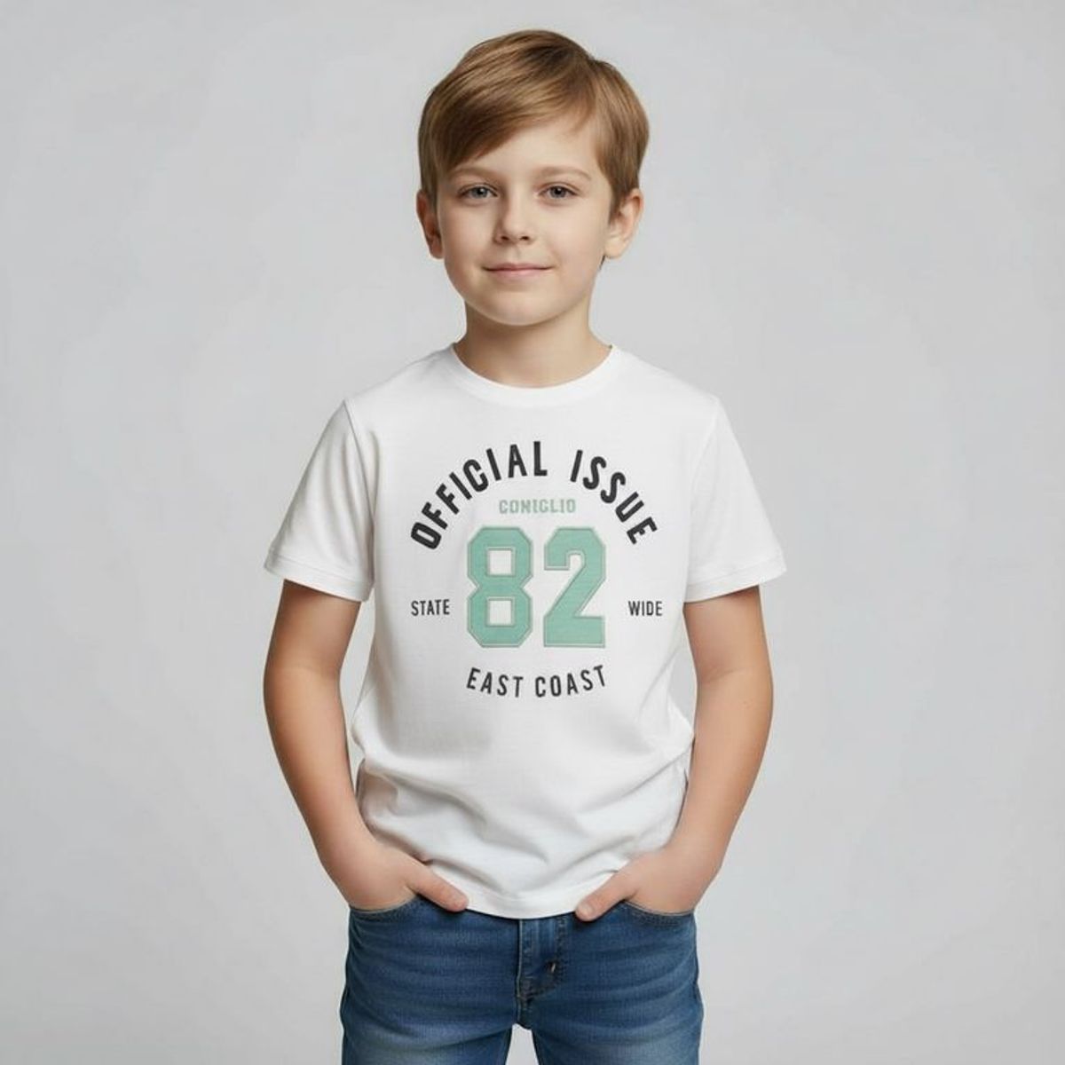 CONIGLIO - Polo Manga Corta Niño Algodón Coniglio