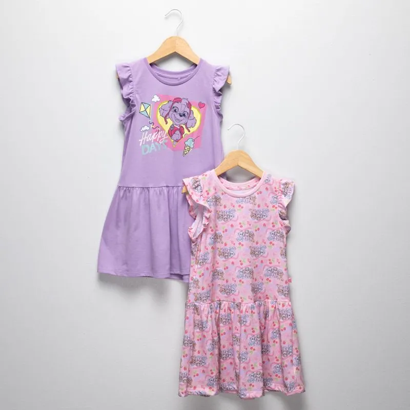 PAW PATROL - Vestido Niña Pack X2 Paw Patrol
