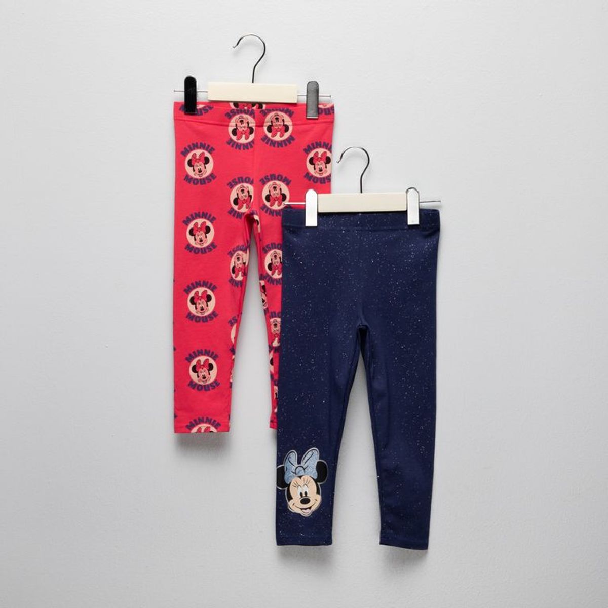 MINNIE - Legging Niña Pack X2 Algodón Minnie