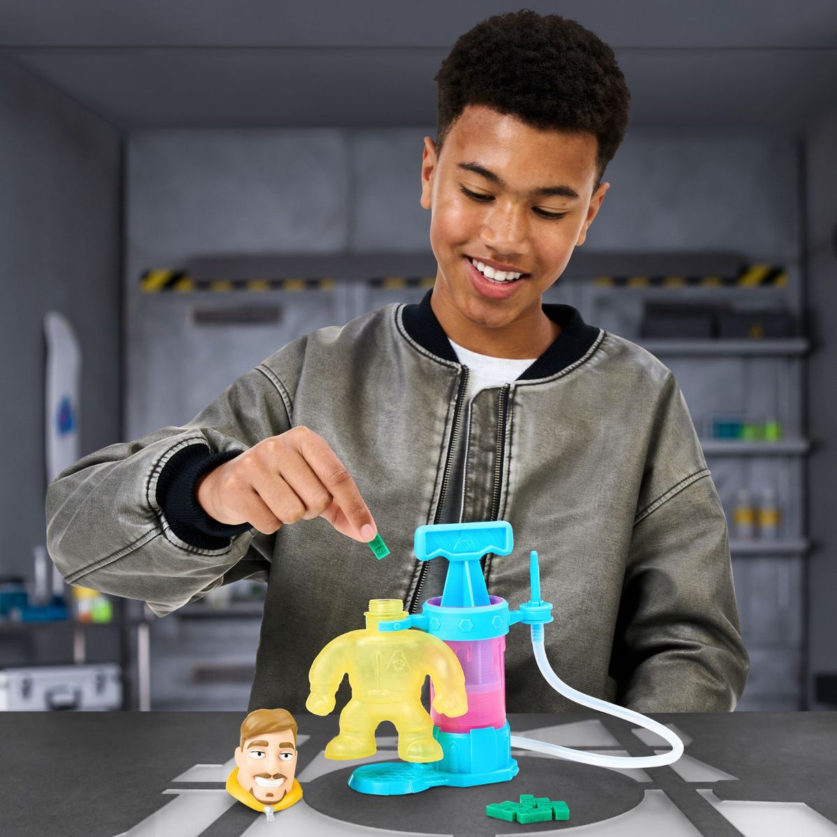 MR BEAST LAB - Lab Set Creador De Héroes Mr Beast