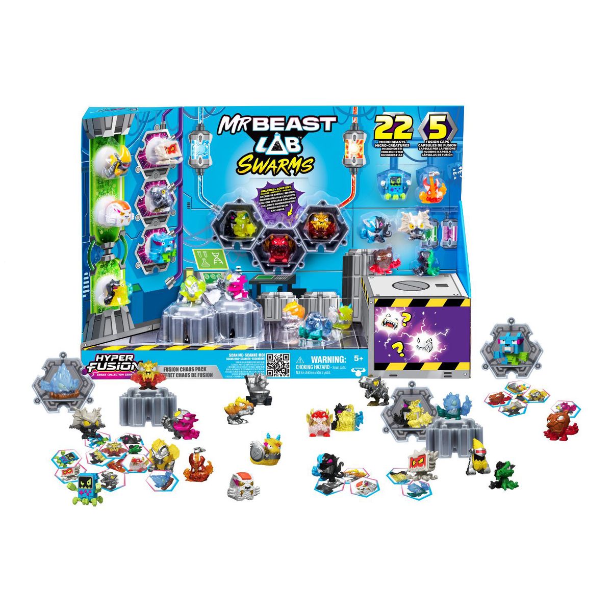 MR BEAST LAB - Set De Juego Mr Beast Lab Swarms Set Fusion Caos